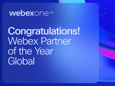 WWT is honored to be named for both Cisco 2024 Global Collaboration Partner of the Year and Webex Global Partner of the Year 